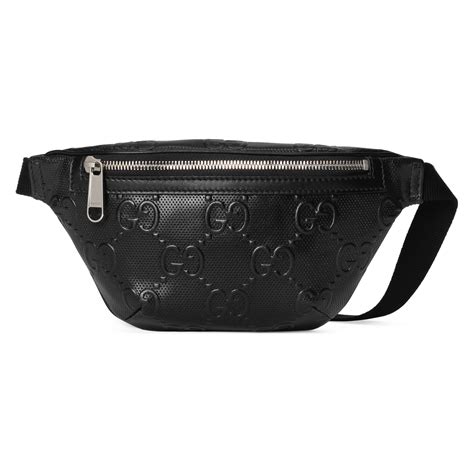 gucci large belt bag|gucci gg embossed belt bag.